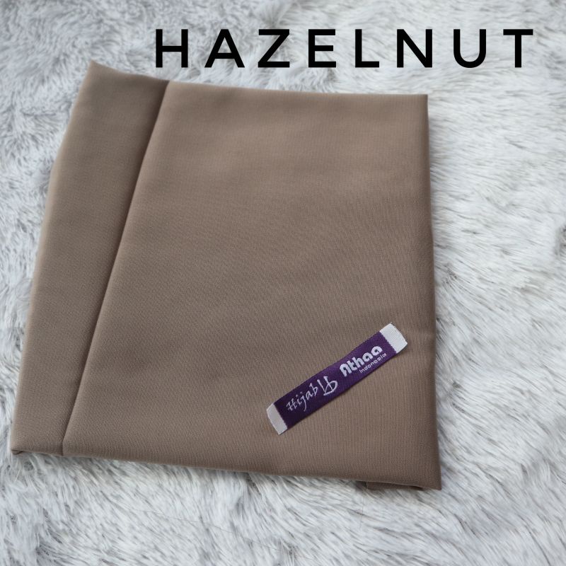 Kain Wolfis/ Woolpeach/ Wolvis Grade A Harga Setengah Meter-Kain Hazelnut