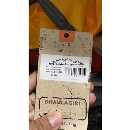 Tenda Dhaulagiri Vertu 4