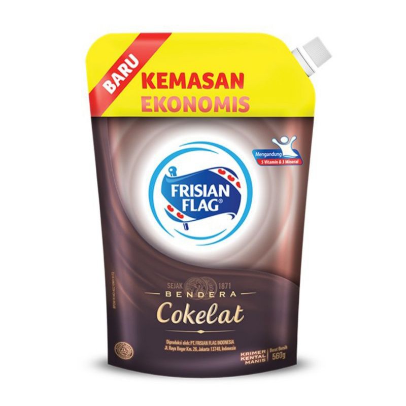 

Susu Frisian Flag 545ml Coklat