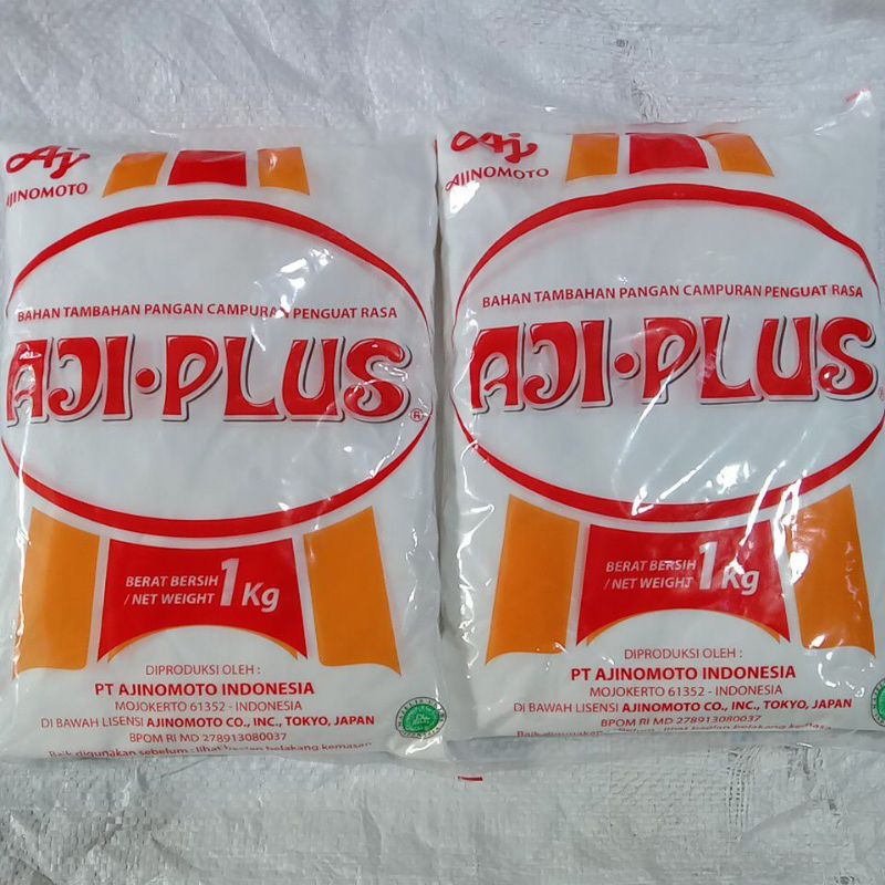 

AJI PLUS BUMBU PENYEDAP RASA BERAT BERSIH 1KG