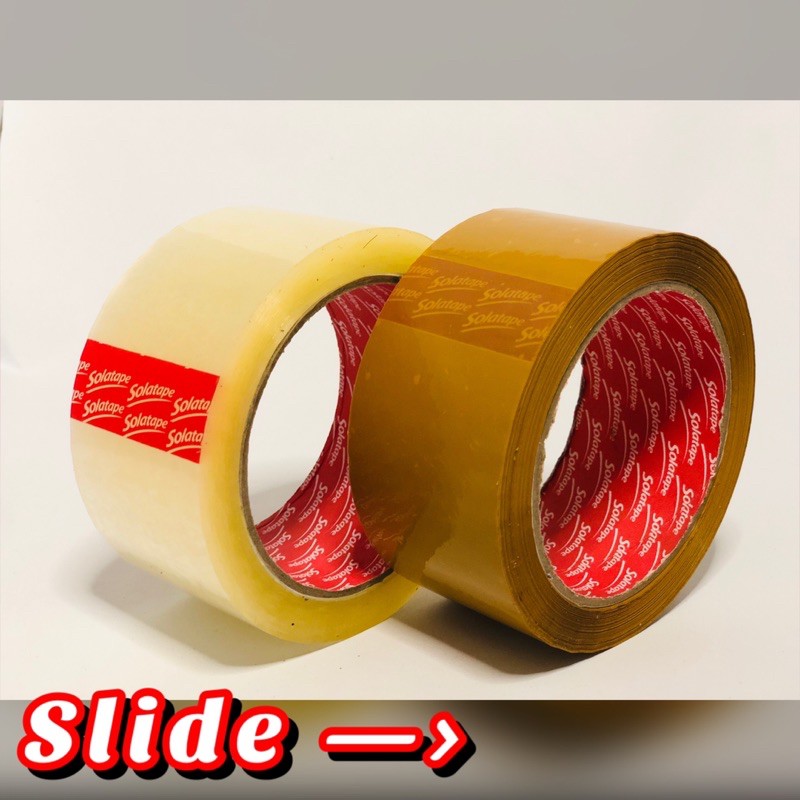 

REAL LAKBAN BENING LAKBAN COKLAT 48mm x 80YARD MERK SOLATAPE