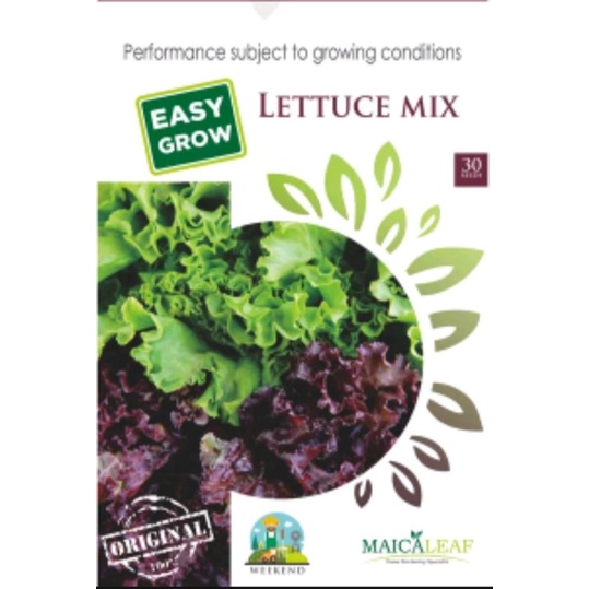 

Benih Selada Air Lettuce Mix Color