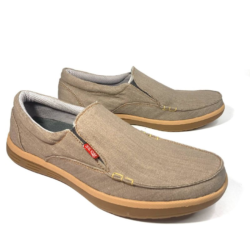 Sepatu casual pria sepatu slip on bahan levis sepatu pria wanita size 38-43!!!