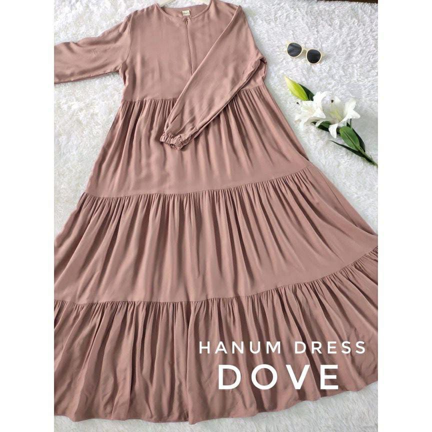 BEFAST - ZFS OOTD Wanita Dress HOSHIYO / HANUM RAYON DIAMOND MAXI RUFFLE DRESS / Dress Jumbo Wanita / LongDress Polos Formal / Fashion Wanita Lengan Panjang / Dress Maxy Banyak Warna / OOTD Remaja Wanita Muslimah