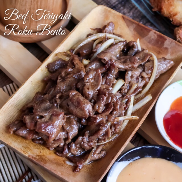 Beef Teriyaki (Manis) Roku Bento Homemade Bento Frozen Daging Sapi Siap Tumis Ide Menu Sahur Bekal Praktis