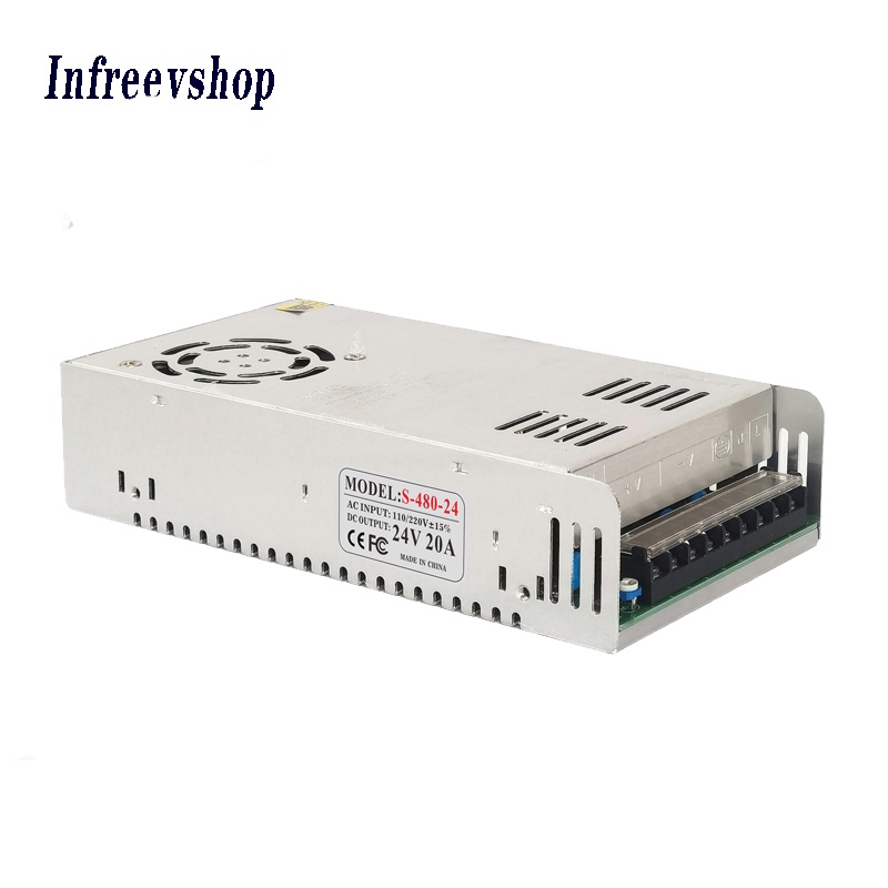 Power Supply 24V 20A Berkualitas