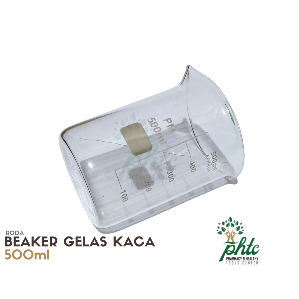 HQ Beaker Glass 500ml - Kaca