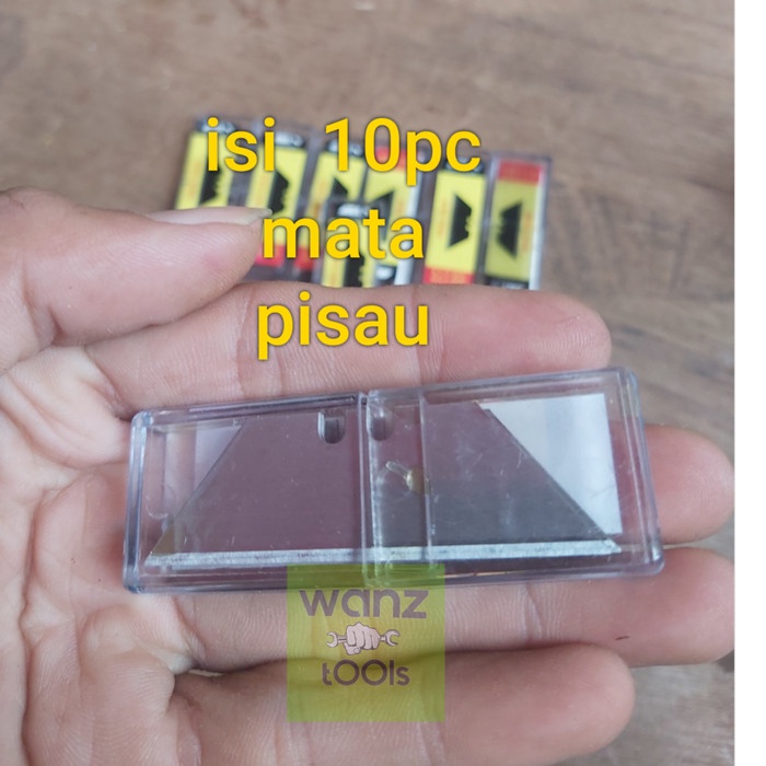 

Unik Refill Mata Pisau Cutter Lipat (10Pc) - Folding Cutter Knife Gilaa!!!