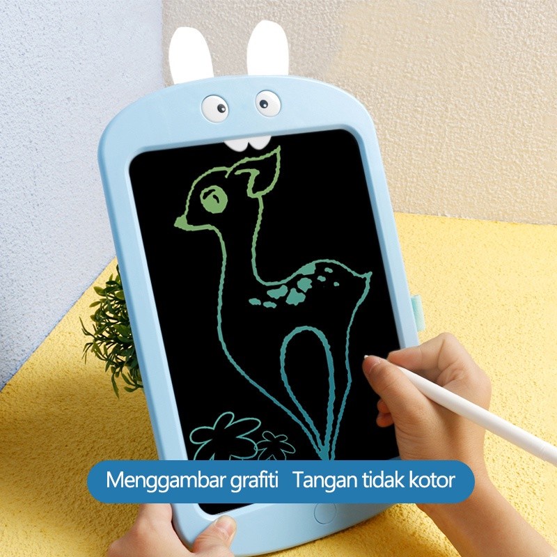 COD LCD DRAWING WRITING TABLET BOARD 8.5 PAPAN TULIS GAMBAR / Papan Tulis Karakter Mainan Edukasi Anak / LCD Rabbit Drawing Writing Tablet 8.5 inch