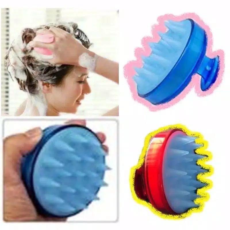 SALE SIKAT KERAMAS SILIKON SISIR SILICON PIJAT KEPALA KERAMAS ANTI KUTU KETOMBE SCALP MASSAGE