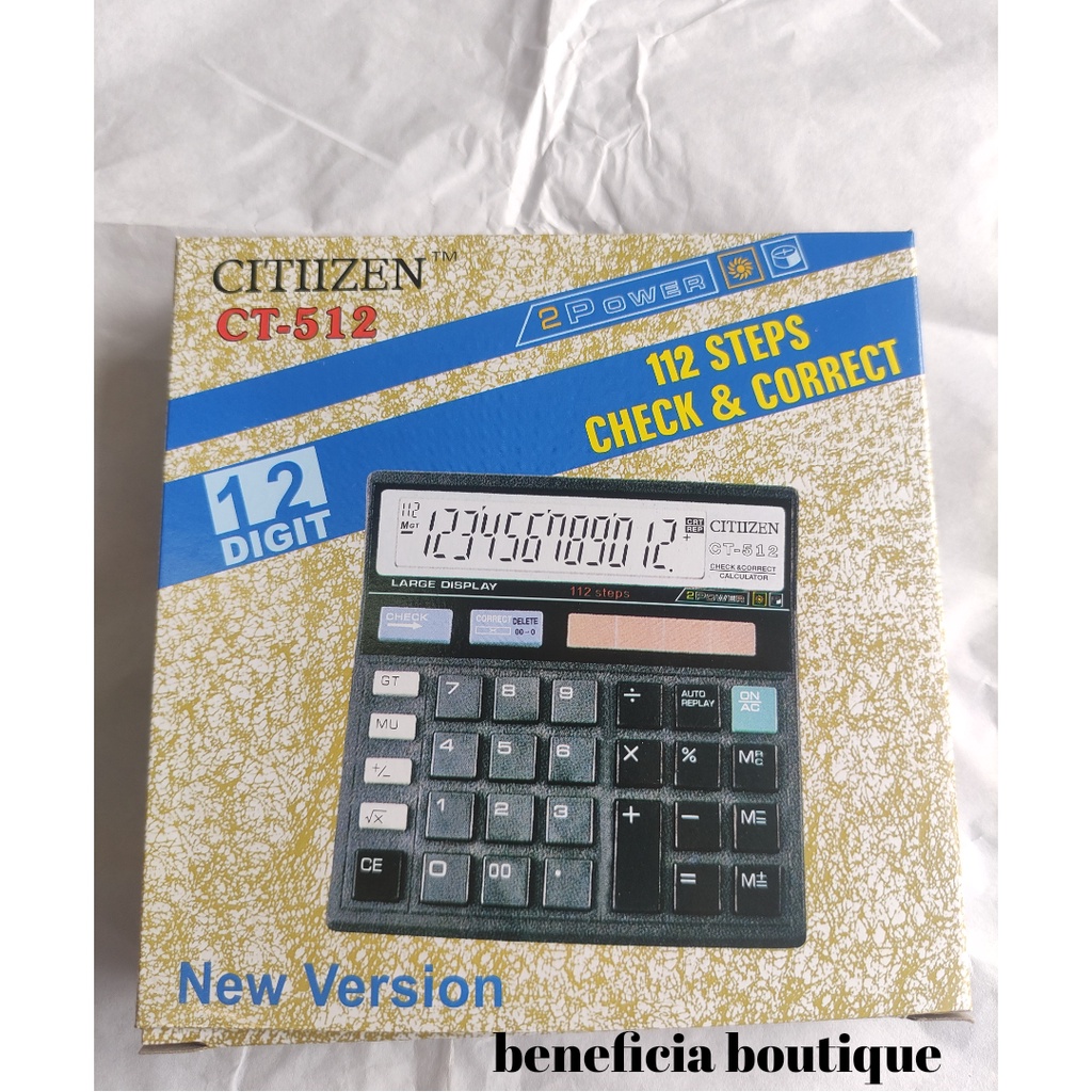 

KALKULATOR CITIZEN CT 512, 12 DIGIT