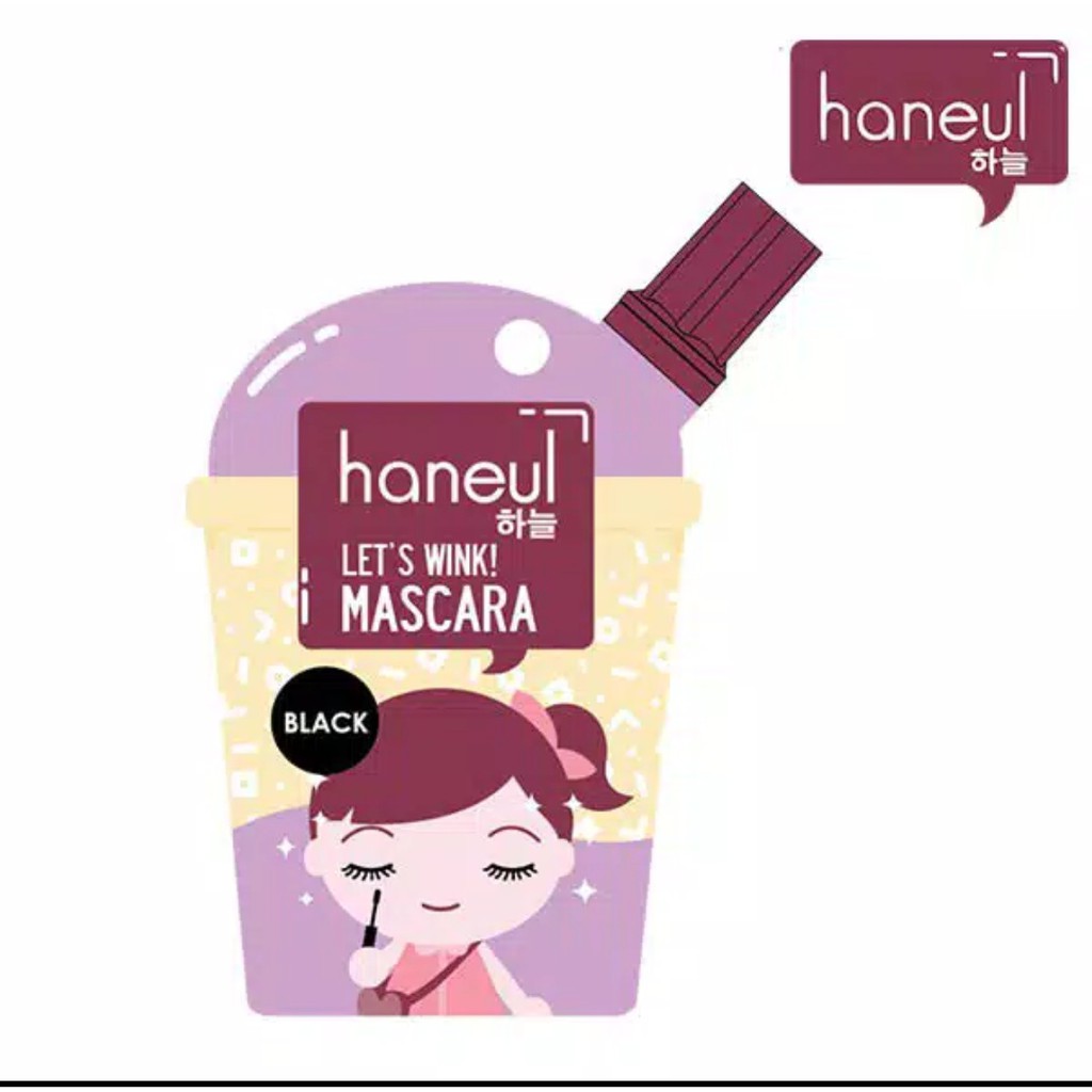 Haneul Lets Wink Mascara / Mascara sachet Korean Make up