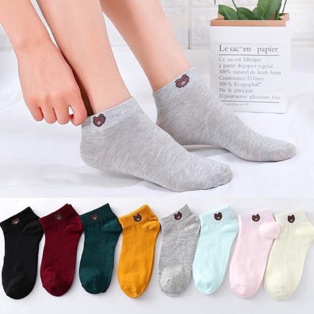 KAOS KAKI BERUANG LUCU