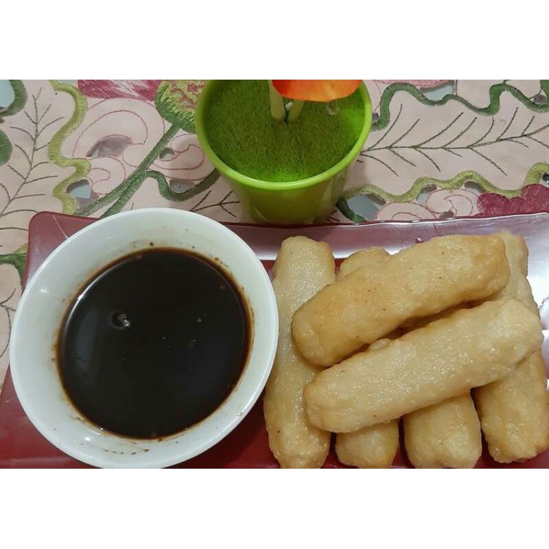 

PEMPEK LENJER IWAK GABUS + CUKO