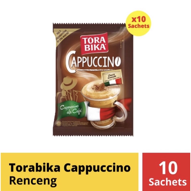 

TORABIKA Kopi Cappuccino Sachet 10 x 25g