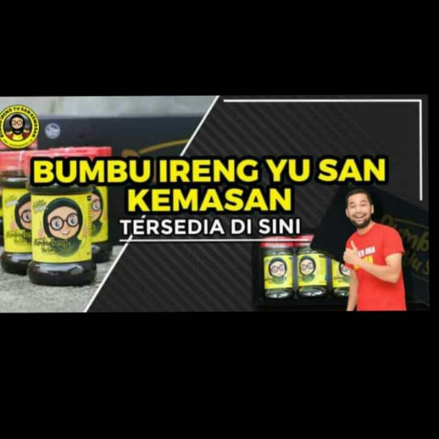 

Termurah.. Bumbu Ireng Yu San Kemasan