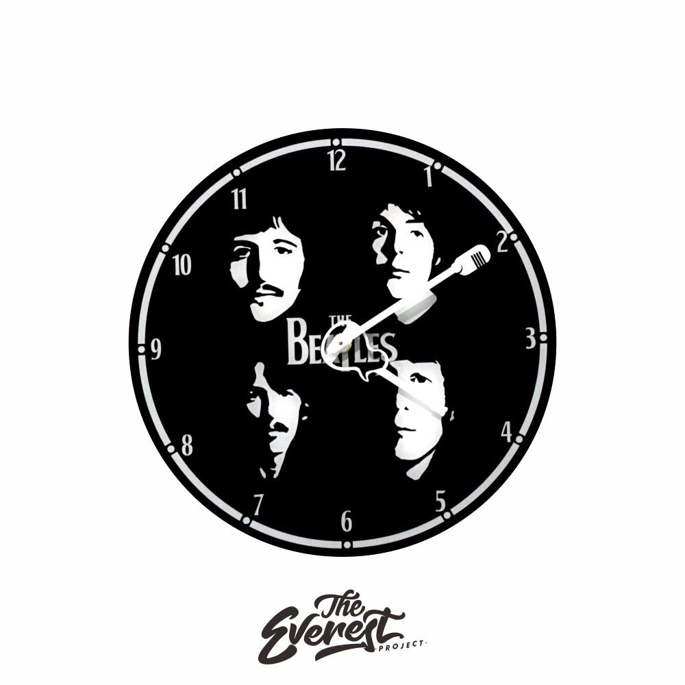 Jam Dinding The Beatles Akrilik 02 / JAM DINDING THEBEATLES 02 / JAM DINDING CUSTOM AKRILIK