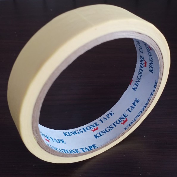 

Kingstone Twister Lakban Selotip Solatip Kertas Lem 1" ( 12 mm ) / Paper Masking Tape