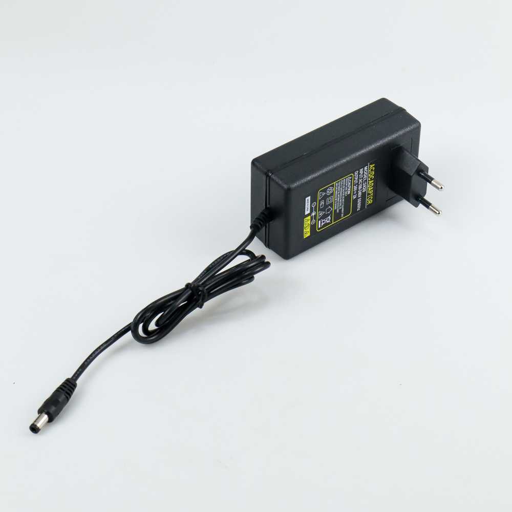 Colokan Power Adapter LED Strip 24V 2A 2420 EU