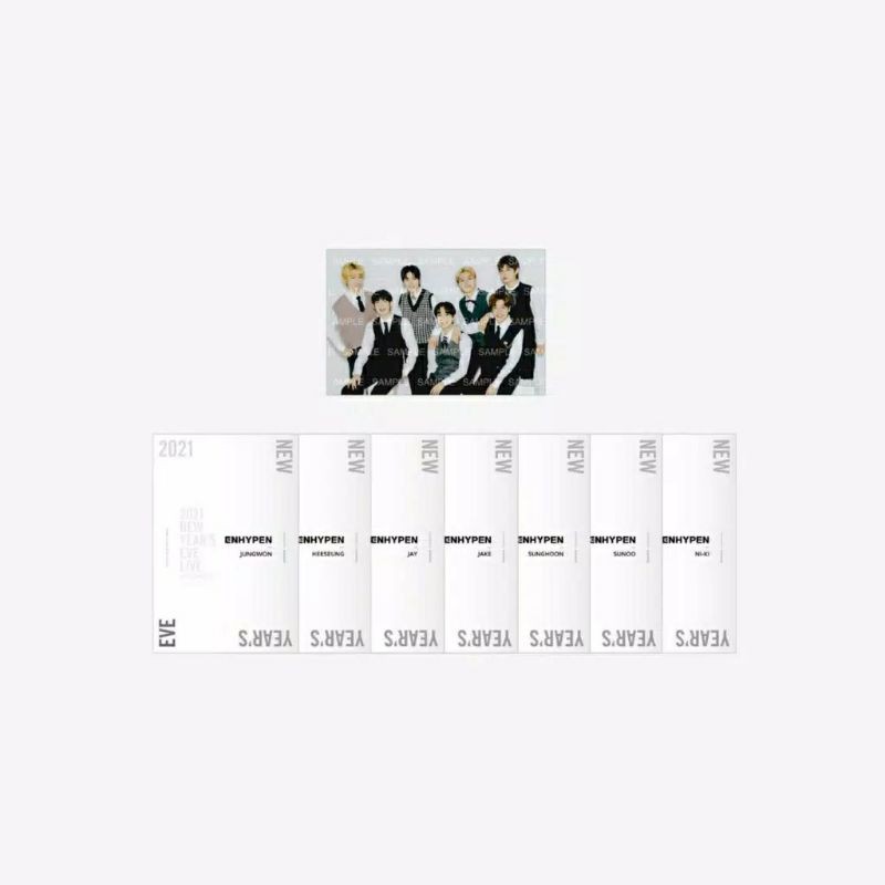 [READY | SHARING POSTER] ENHYPEN - [2021 NEW YEAR'S EVE LIVE NYEL]