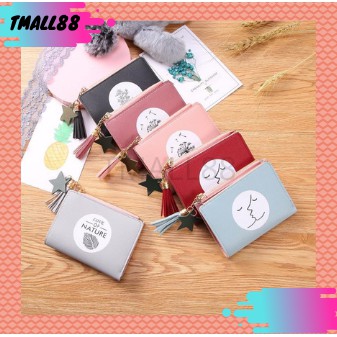 ♥TMALL88♥ Dompet Lipat Wanita Dompet Wanita Mini Cantik Import Real Pict AS808