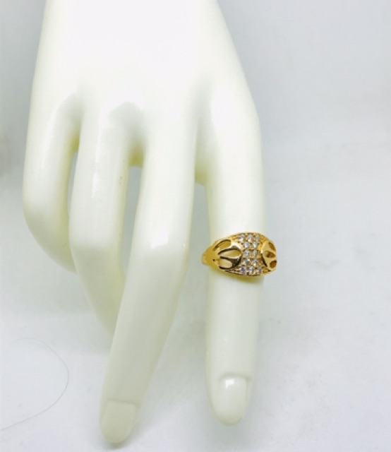 Cincin wanita //cincin permata //cincin lapis emas //cincin //cincin replika berlian