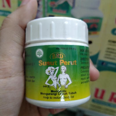 SUSUT PERUT Botol 100 pil Borobudur Pelangsing Alami / Mengurangi Lemak Bandel / Slimming