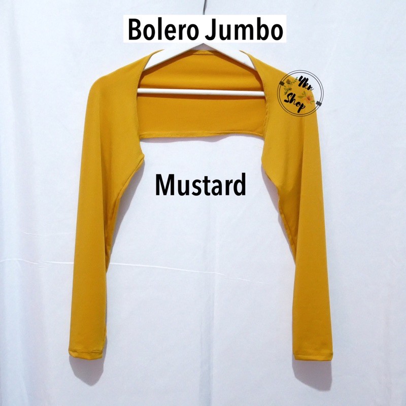 Manset Tangan Sambung BOLERO JUMBO bahan Balon Sutra/Jersey(Licin)