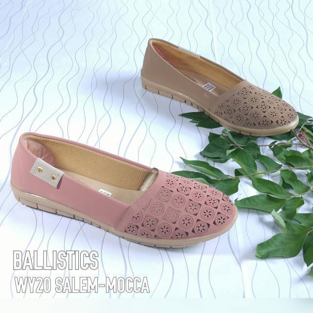 BIG SALE CUCI GUDANG BORNEO WY20 SEPATU FLATHOES MOTIF LASER