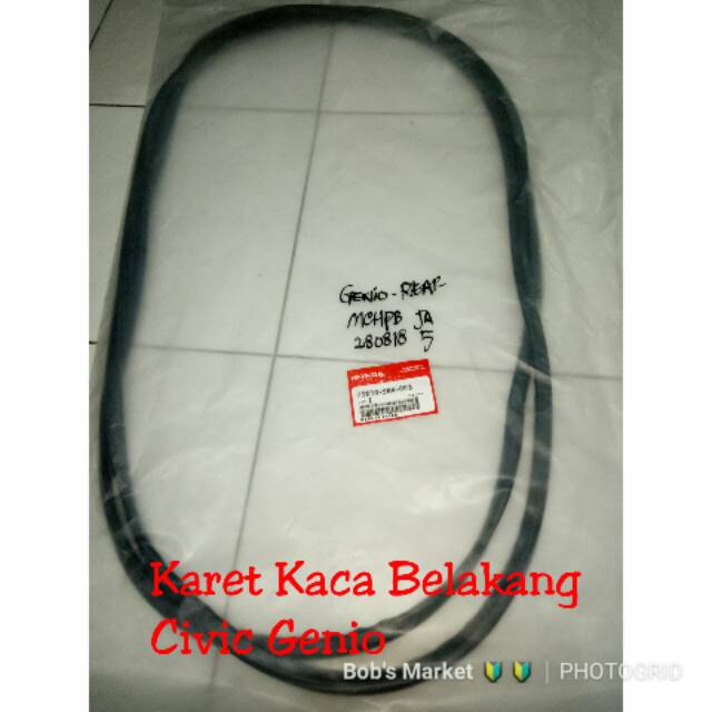 Karet lis kaca Belakang honda Civic Genio Sr4