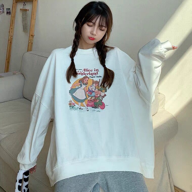 BAJU SWEATER ALICE IN THE WONDERLAND PRINCESS OUTWEAR JAKET IMPOR