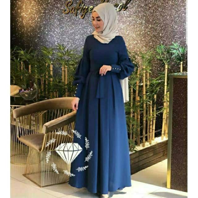 MAXY AUDY, MOSCREPE, GAMIS HIJAB MUSLIM, MAXY DRESS