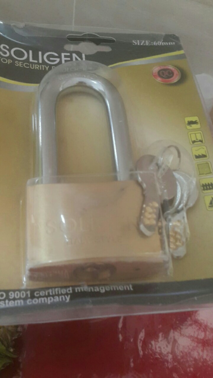 Soligen Gembok Pagar Anti Maling Karat Pintu Rumah Kuningan