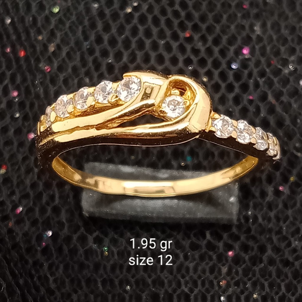 Cincin Emas 17 K - 1.95 gr Kadar 750 - 2840