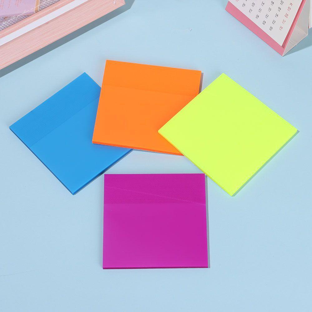 Lanfy Sticky Notes Belajar Kerja Diary Scrapbooking Perekat Diri Bookmark Sticky Stationery Memo Pad