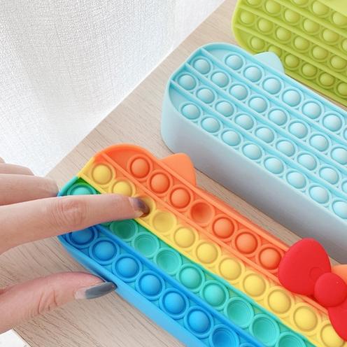 

[DISCOUNT 70T51] Tasgue - Kotak Pensil Pop it Murah Pita Ribbon Tempat Pensil Pop it murah Terkini