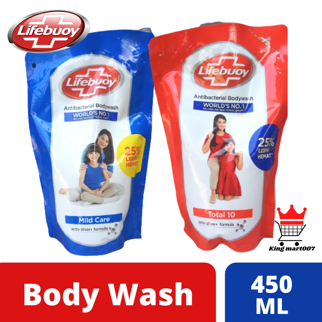 Lifebuoy BodyWash Refill 400ml (baru)