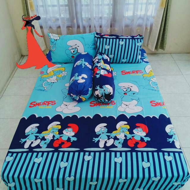 Sprei Homemade Murah SMURF