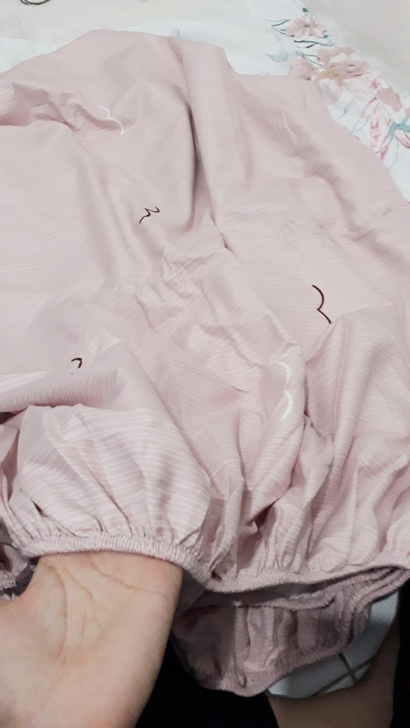 Icreate Sprei Set - Fitted Sheet Set Pretty Flower - Microtex