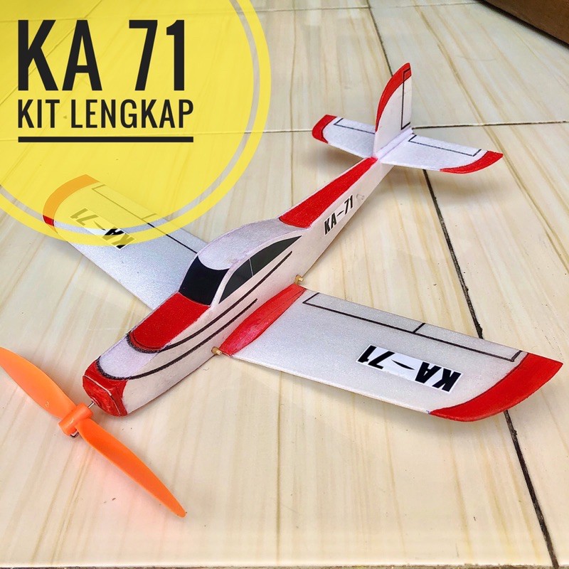 KIT PESAWAT TENAGA KARET KA71
