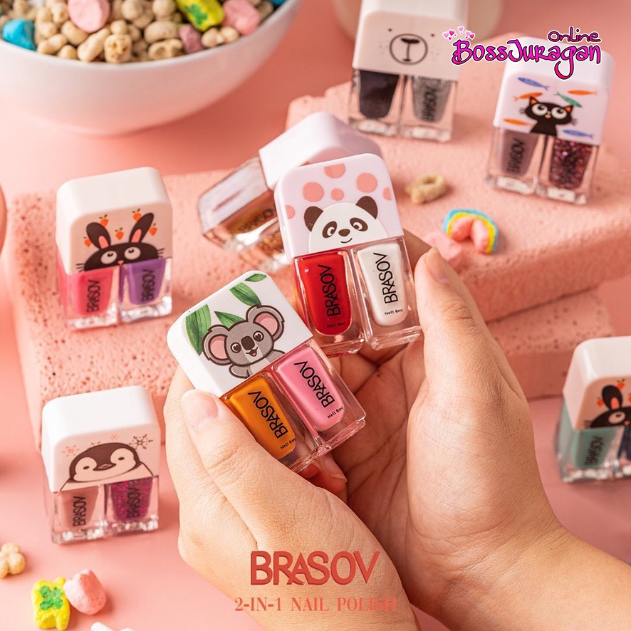 (BOSS) KUTEK BRASOV NAIL POLISH 2IN1
