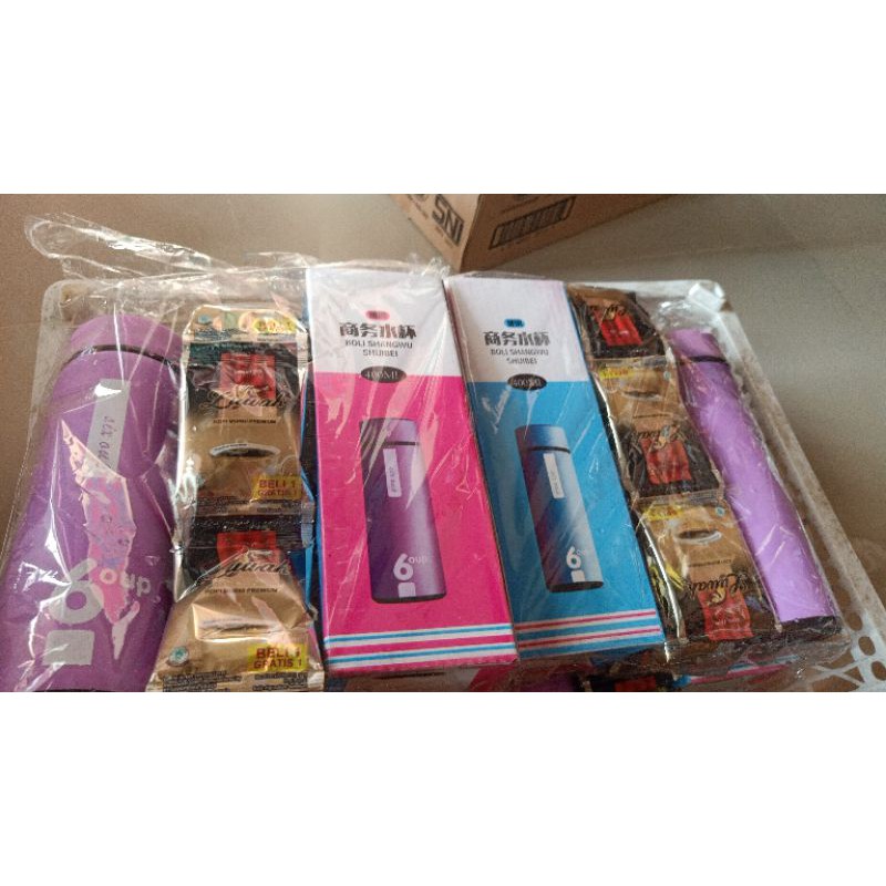 Termos air panas/tempat kopi gratis kopi luwak12 biji