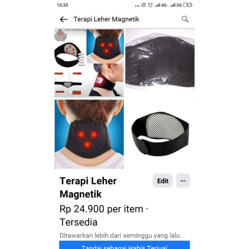 terapi leher magnetik