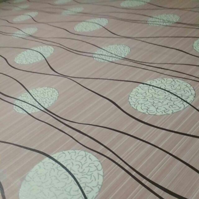 Wallpaper Dinding Dandelion Coklat 3d Elegant Wallpaper 45cm X 10m