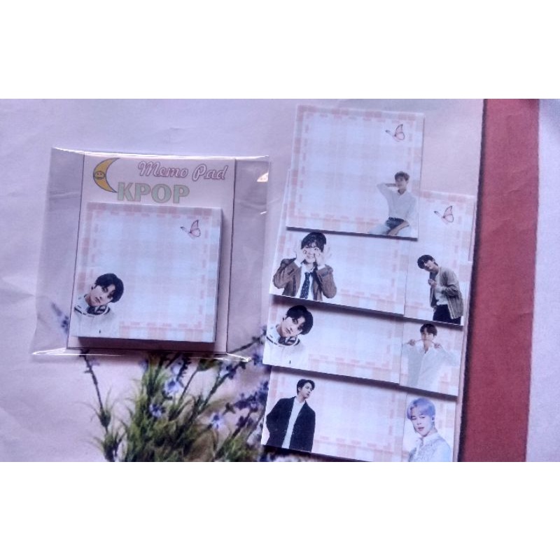 

memo pad KPop - BTS 50 pcs Custom