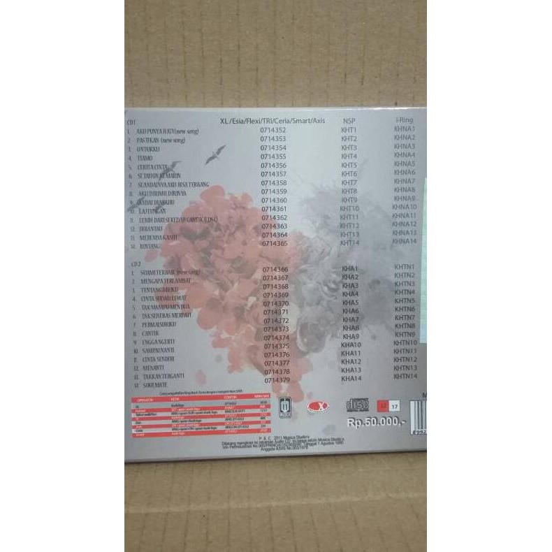 promo CD ORIGINAL KAHITNA - CERITA CINTA 25 TAHUN KAHITNA diskon