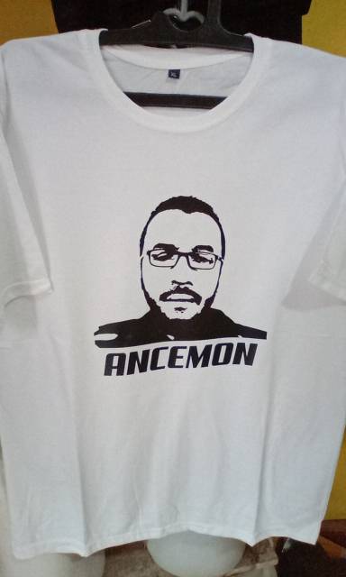 T Shirt Siluet Wajah Custom bebas, Kaos Siluet wajah custom suka suka (Bisa COD)