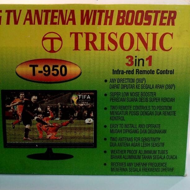 Antena tv remote outdoor ( antenna tv )