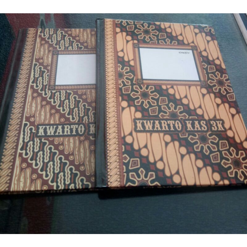 

Buku Kwarto Kas 3K Batik Hard Cover