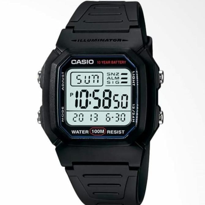 CASIO W-800H-1AV / W800H ORIGINAL & BERGARANSI Termurah